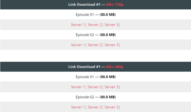 cara membuat link download meownime