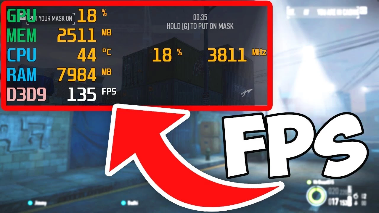 cara cek fps game