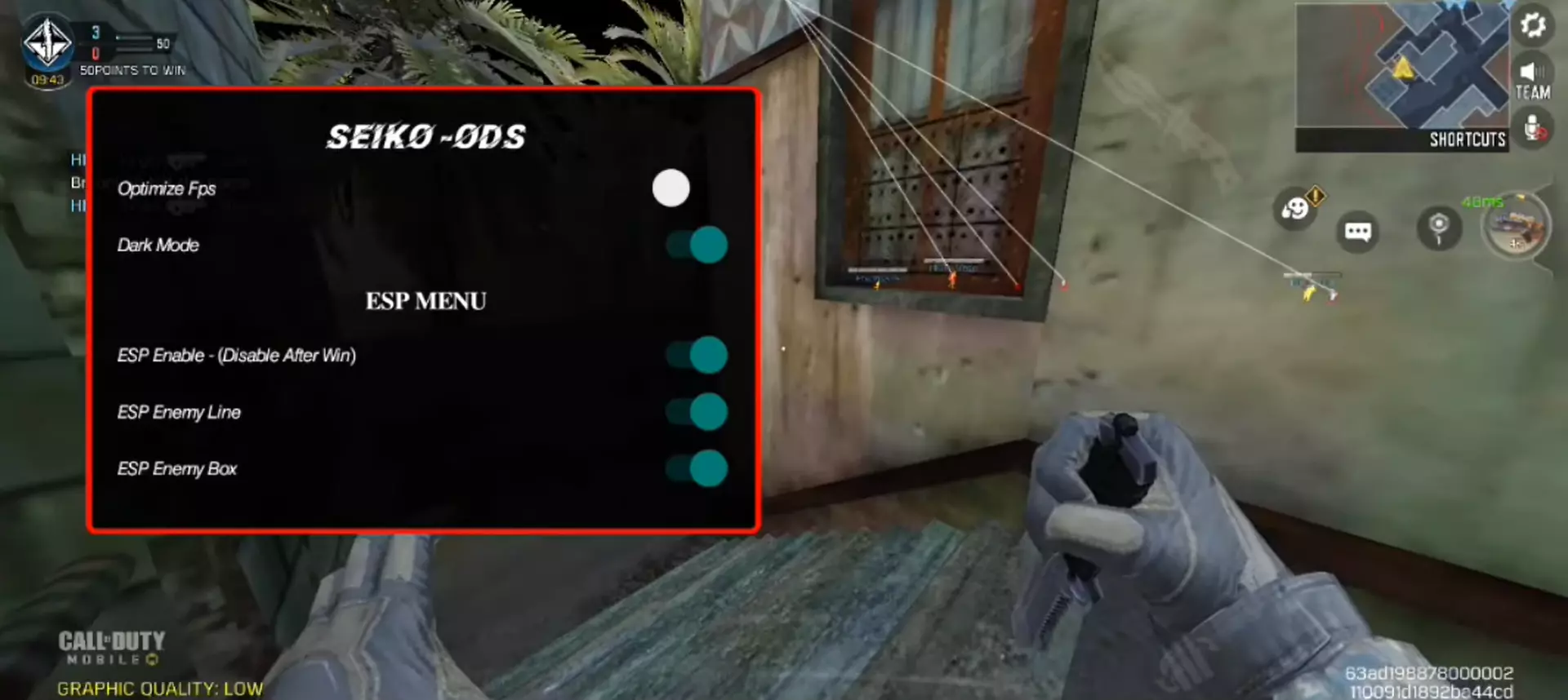 cheat cod mobile