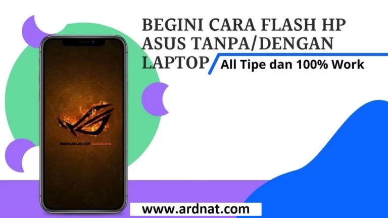cara flash hp asus