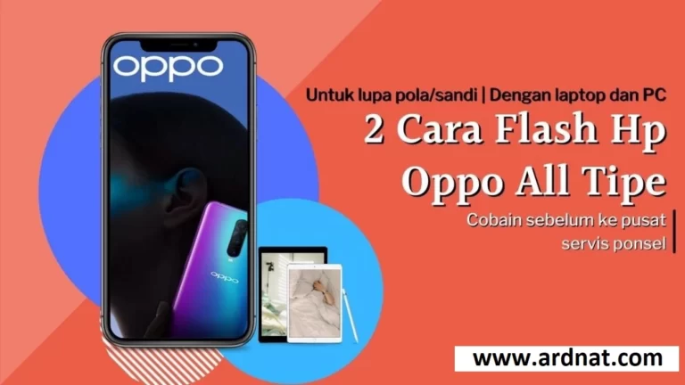 cara flash hp oppo