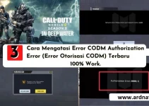 Cara Mengatasi Error Authorization Call Of Duty Mobile