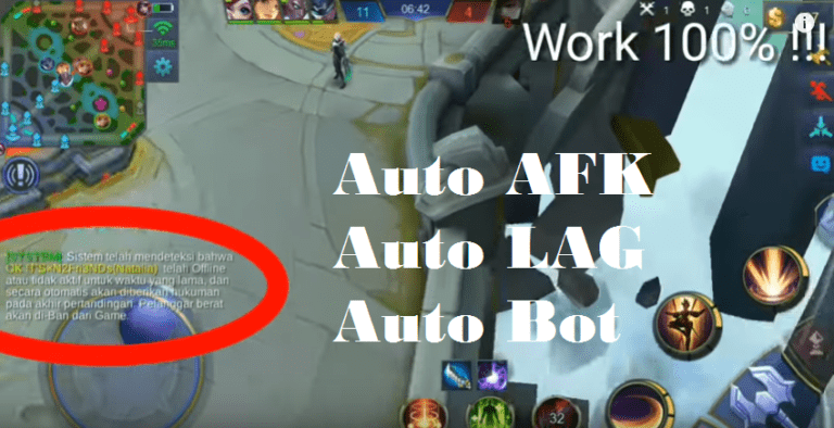 script musuh auto lag ml