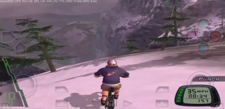 Downhill PPSSPP