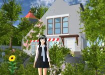 ID Sakura School Simulator Rumah Peri Aesthetic