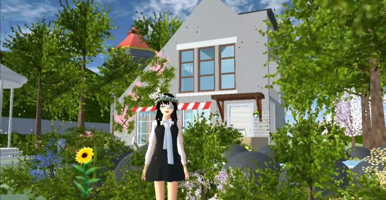 ID Sakura School Simulator Rumah Peri