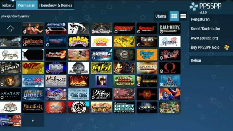 Game PPSSPP Perang