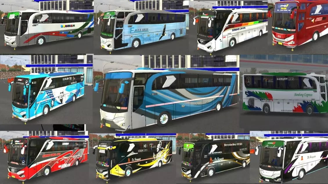 Livery Bussid Pariwisata