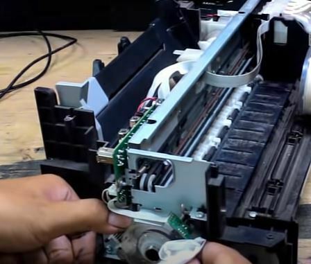 Cara Reset Printer Epson L120 Lampu Berkedip Bersama