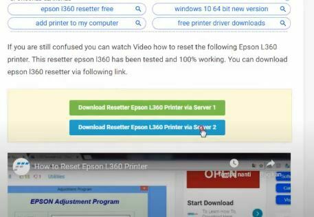 Download Resetter Epson L360