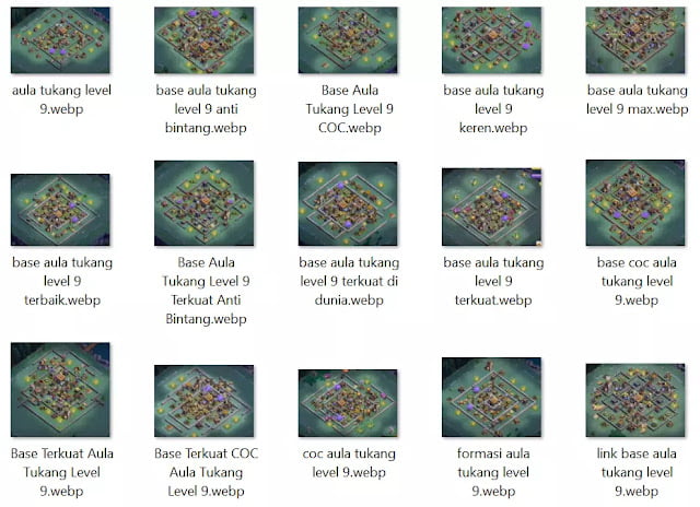 Base Aula Tukang Level 9