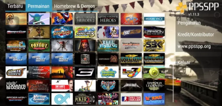 Download Kumpulan Game PPSSPP ISO Terbaik