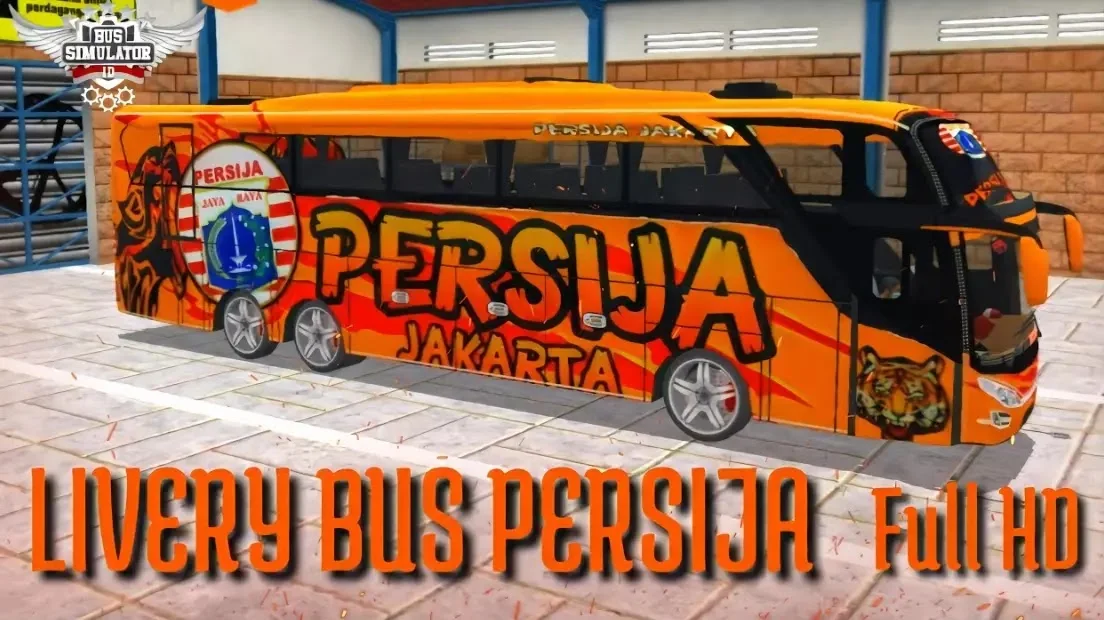 Livery Bussid Persija