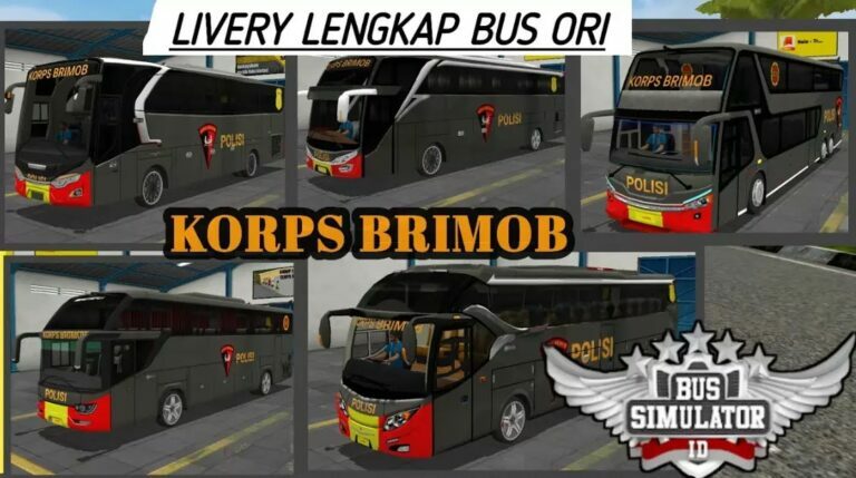 Livery Bussid Polisi