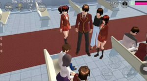 Menghadiri Pernikahan di Sakura School Simulator