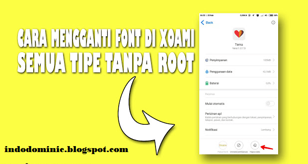 Cara Mengganti Font di HP Xiaomi