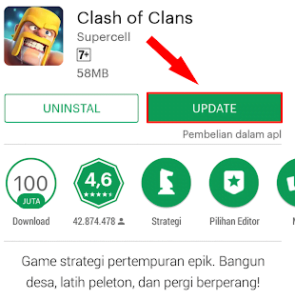Mengupdate ke Versi Terbaru