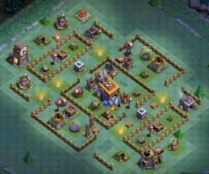 Base CoC Aula Tukang Level 8