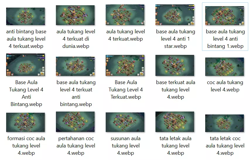 base aula tukang level 4