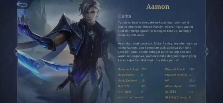 build aamon tersakit