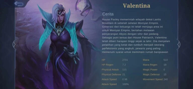 build valentina tersakit