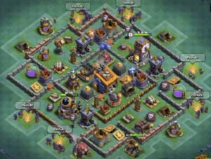 CoC Aula Tukang Level 8 Terkuat