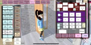 Membuat Pintu Rumah Sakura School Simulator