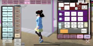 Membuat Dinding Sakura School Simulator