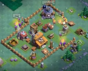 Pertahanan COC Aula Tukang Level 3