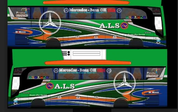 Livery Bussid ALS SHD Livery Bussid ALS SHD