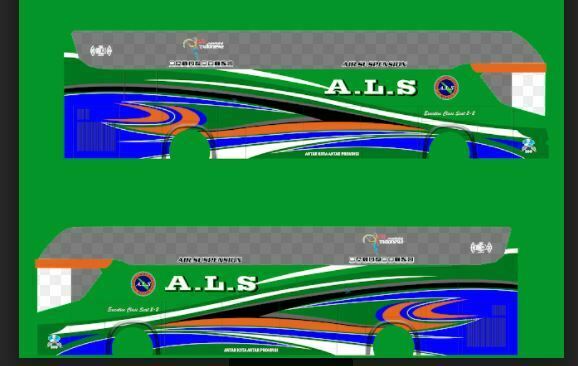Livery Bussid ASL Legacy Hijau Livery Bussid ASL Legacy Hijau