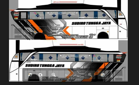 Livery Bussid STJ XHD high deck 3 Livery Bussid STJ XHD high deck 3