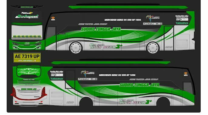 Livery Bussid STJ JB3 Livery Bussid STJ JB3