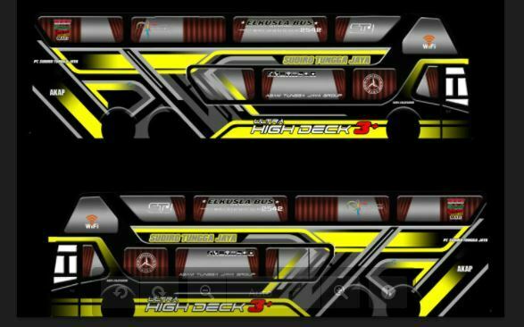 Livery Bussid Double Decker Lainnya Livery Bussid Double Decker Lainnya
