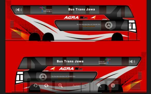 Livery Bussid Double Decker Scania Livery Bussid Double Decker Scania