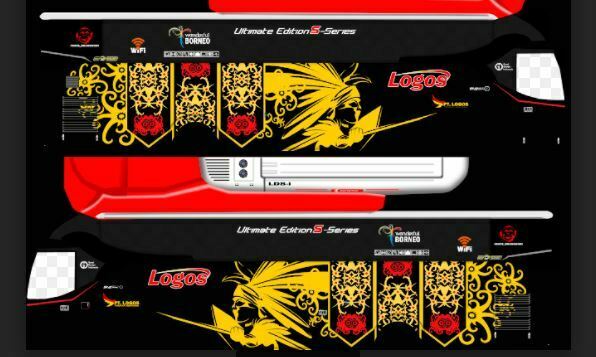 Livery Bussid Double Decker Full Strobo Livery Bussid Double Decker Full Strobo
