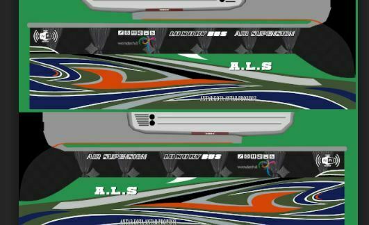 Livery Bussid Arjuna Racing ALS