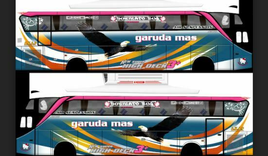 Livery Bussid Arjuna XHD Jetbus 3