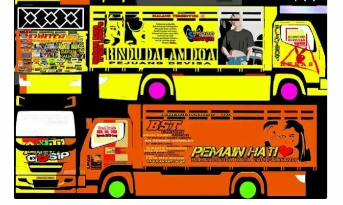Livery Bussid Truck Canter Anti Gosip Livery Bussid Truck Canter Anti Gosip