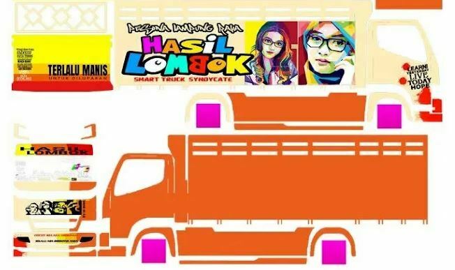 Livery Bussid Canter Bos Muda Livery Bussid Truck Canter Bos Muda