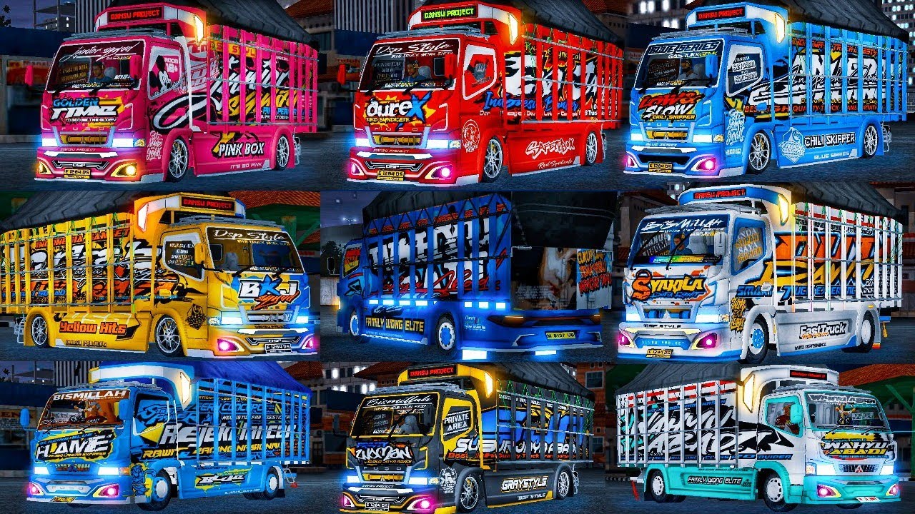 livery bussid truck