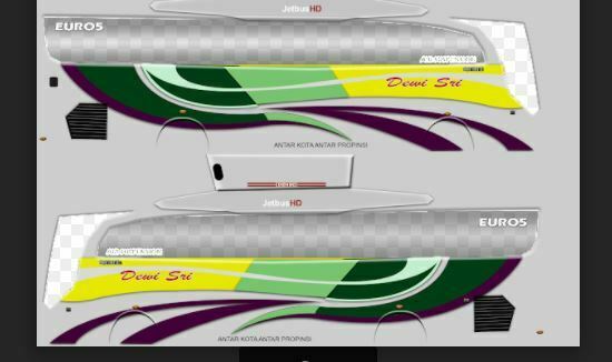 Livery Bussid Yudistira HD Jernih