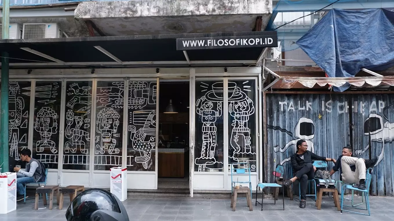 Kedai Filosofi Kopi Melawai, tempat nongkrong di jakarta yang murah