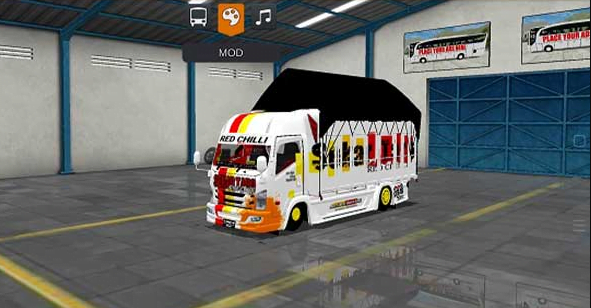 Mod Bussid Truck Canter Cabe Full Strobo