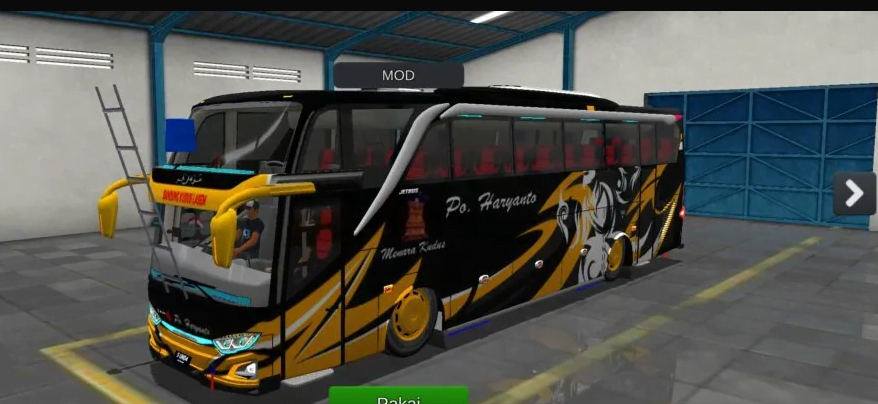 Mod Bussid Bus Full strobo