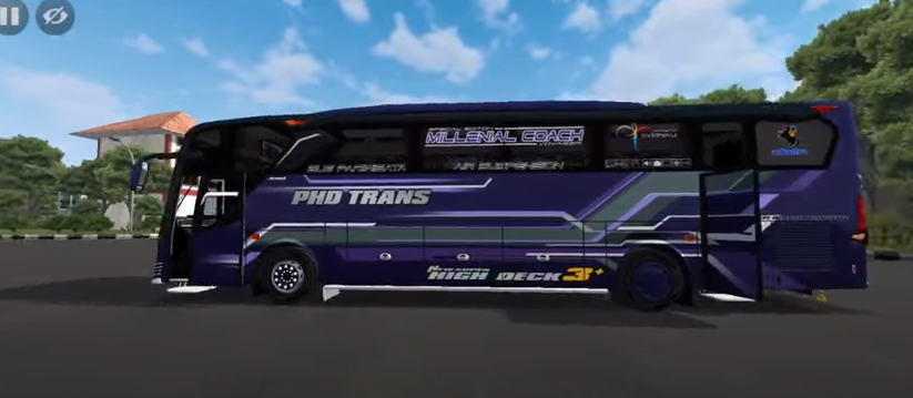 Mod Bussid Bus Full Strobo dan LED