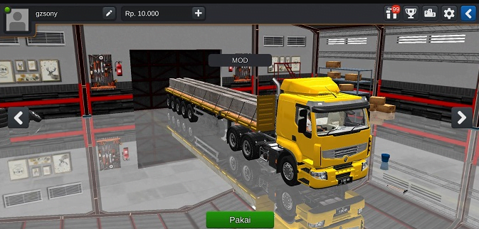Mod Bussid Truck Muatan Berat