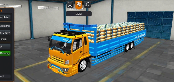 Mod Bussid Truck Muatan Berat