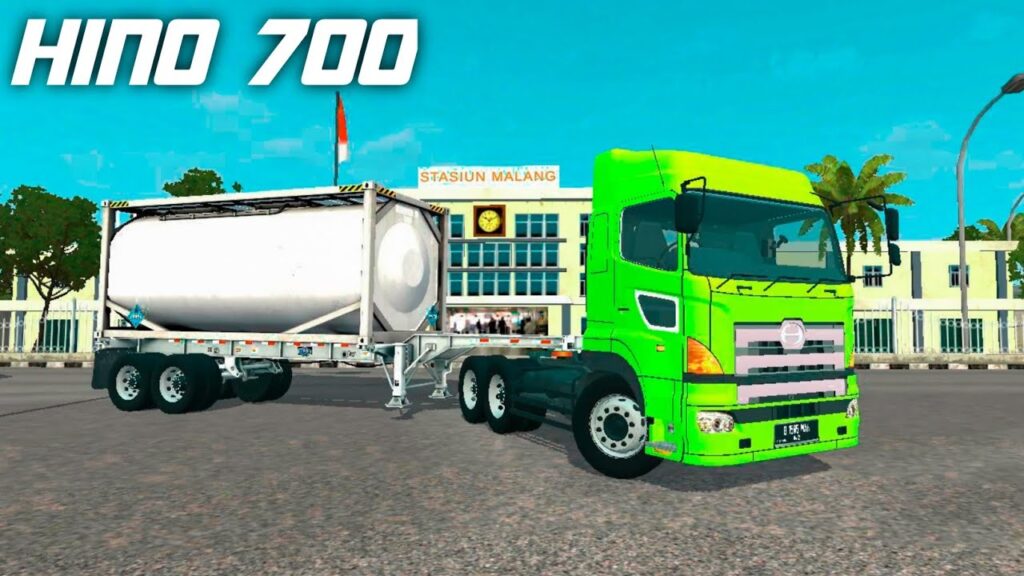 Mod Bussid Truck Hino 700 Tangki
