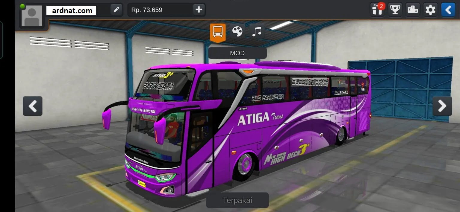 mod bussid full strobo dan aksesoris
